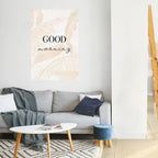 MORNING MAGIC Vertikal poster med självhäftande text