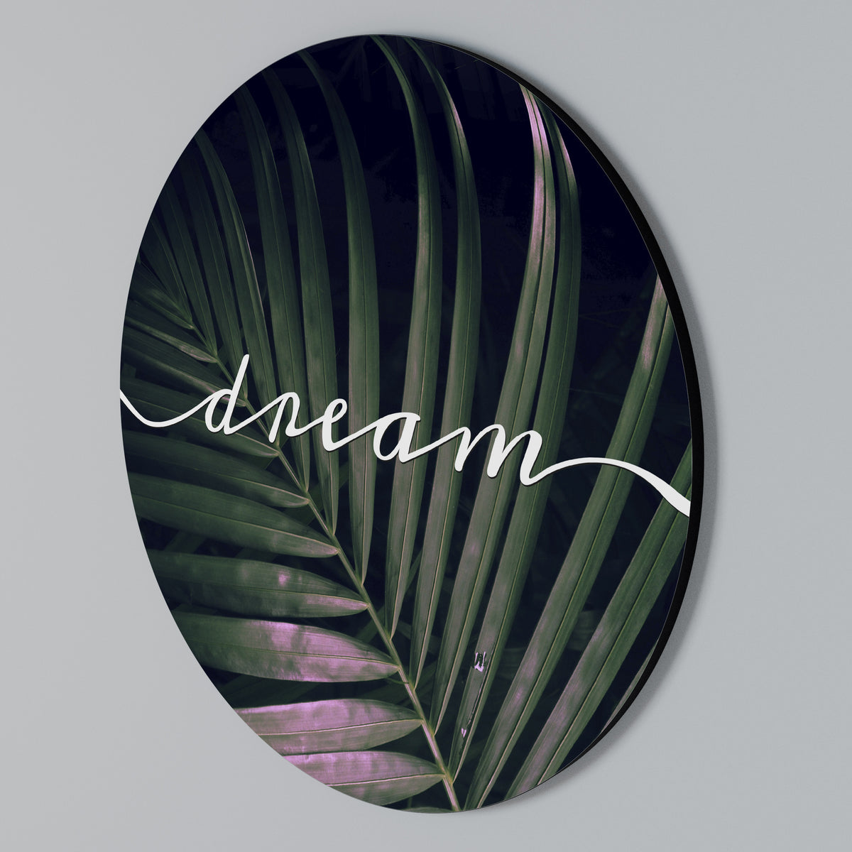 LUSH DREAMSCAPE Rund väggdekor