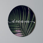LUSH DREAMSCAPE Round Wall Art