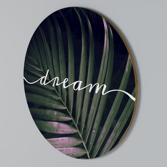 LUSH DREAMSCAPE Rund väggdekor