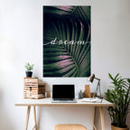 LUSH DREAMSCAPE vertikal poster med självhäftande tryck