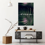 LUSH DREAMSCAPE vertikal poster med självhäftande tryck