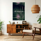 LUSH DREAMSCAPE vertikal poster med självhäftande tryck