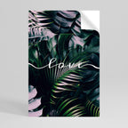 KÄRLEK I LÖV - Skalbar och självhäftande poster