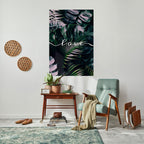 KÄRLEK I LÖV - Skalbar och självhäftande poster