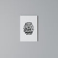 KEEP ON DREAMING Vertical Canvas Print