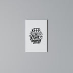 KEEP ON DREAMING Vertical Canvas Print