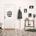 DRÖMMAR BLI VERKLIGHET Vertikal poster med självhäftande text