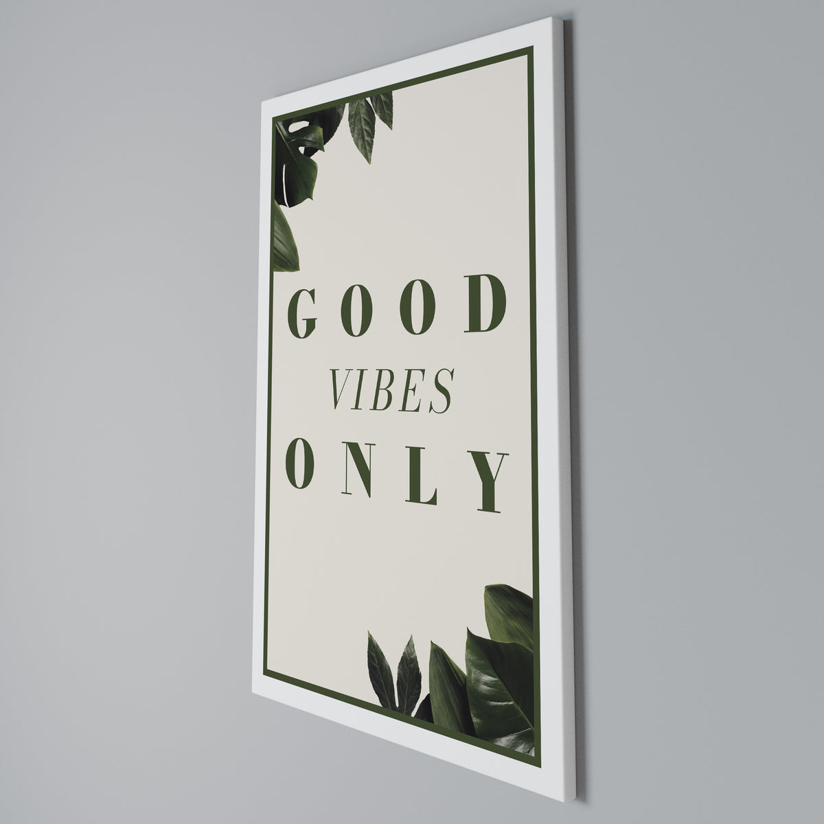 NATURE'S POSITIVE ENERGY Vertical Canvas Print