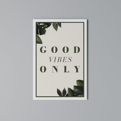 NATURE'S POSITIVE ENERGY Vertical Canvas Print