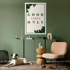 NATURENS POSITIVA ENERGI Vertikal affisch med självhäftande tryck