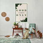 NATURENS POSITIVA ENERGI Vertikal affisch med självhäftande tryck