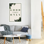 NATURENS POSITIVA ENERGI Vertikal affisch med självhäftande tryck