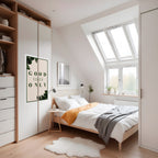 NATURENS POSITIVA ENERGI Vertikal affisch med självhäftande tryck