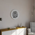 EVERYTHING STARTS WITH A DREAM Round Wall Art