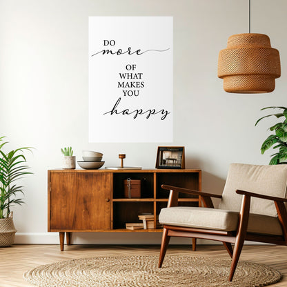 PURSUIT OF JOY Peel and Stick Vertical Poster