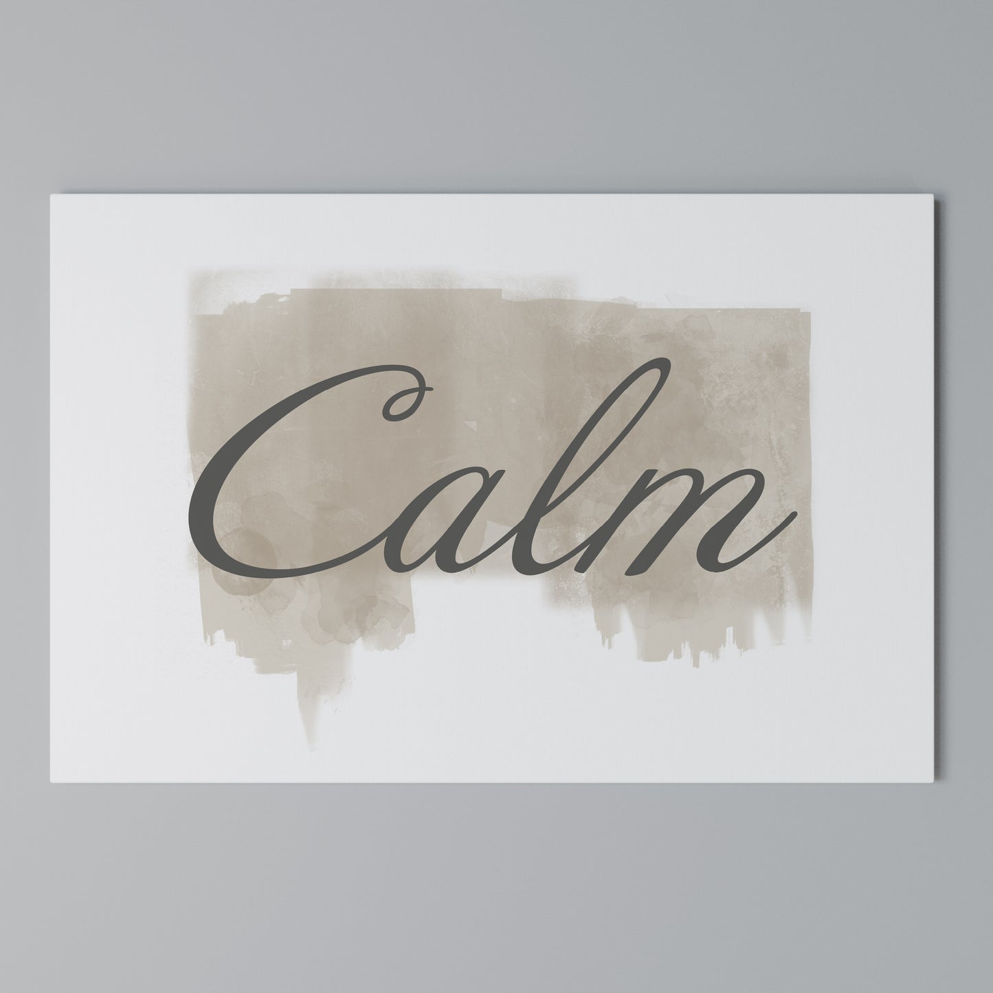 STILLNESS IN ART Horizontal Canvas Print