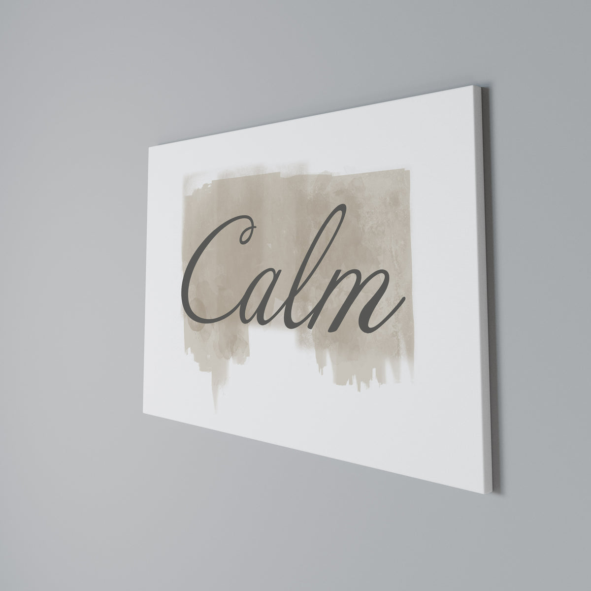 STILLNESS IN ART Horizontal Canvas Print