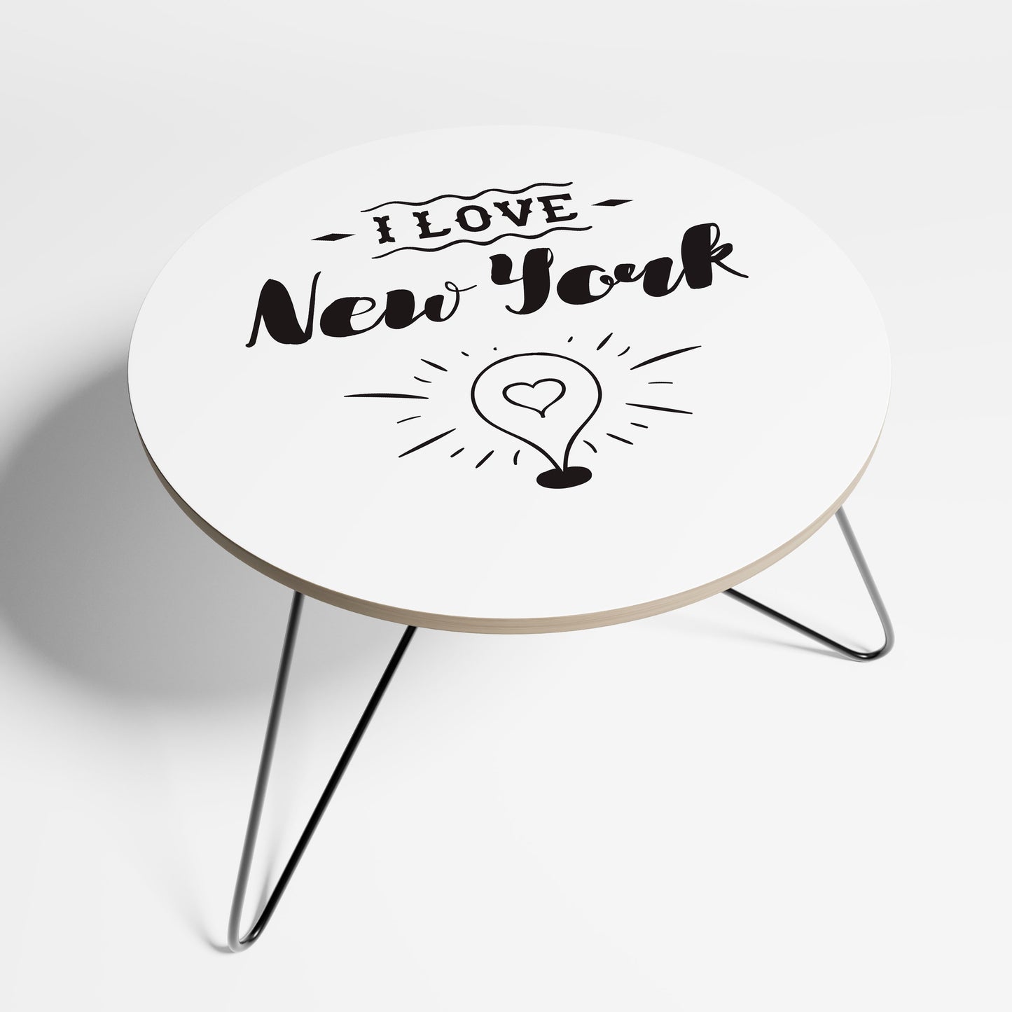 I LOVE NEW YORK Small Coffee Table
