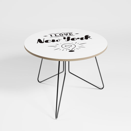 I LOVE NEW YORK Large Coffee Table