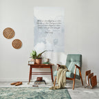 VAL I REFLEKTION Vertikal poster med självhäftande klistermärke