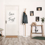 Breezy Beliefs vertikal poster med självhäftande motiv