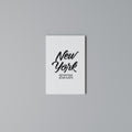 AWAKE IN NYC Vertical Canvas Print