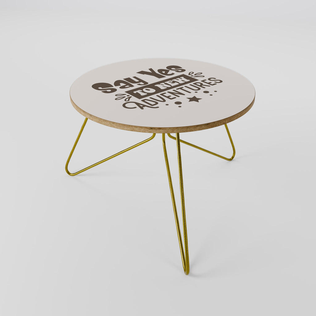 ADVENTURE AWAITS YOU Coffee Table