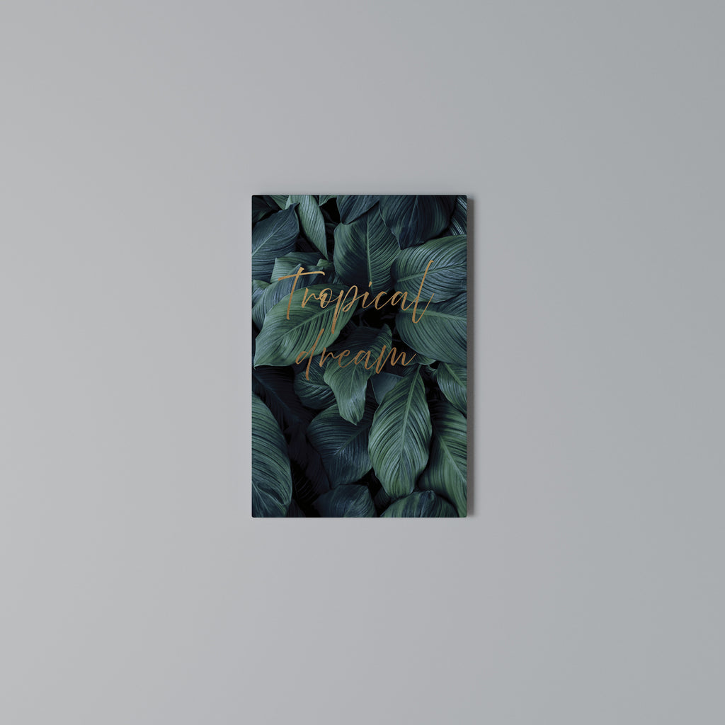 TROPICAL BLISS Vertical Canvas Print