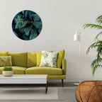 TROPICAL BLISS Round Wall Art