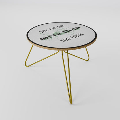 BELIEVE AND ACHIEVE Coffee Table 60