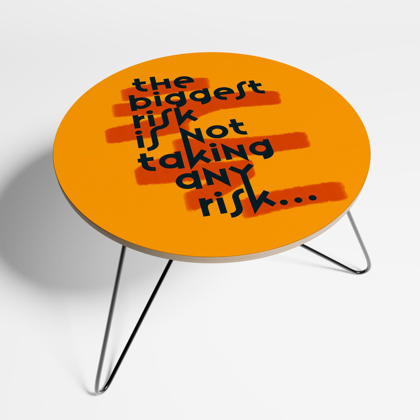 STÖRSTA RISKEN Stort soffbord
