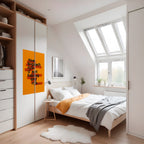 DEN STÖRSTA RISKEN Vertikal affisch med självhäftande mönster