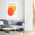 LEKFULL KOMPOSITION Vertikal poster med självhäftande text