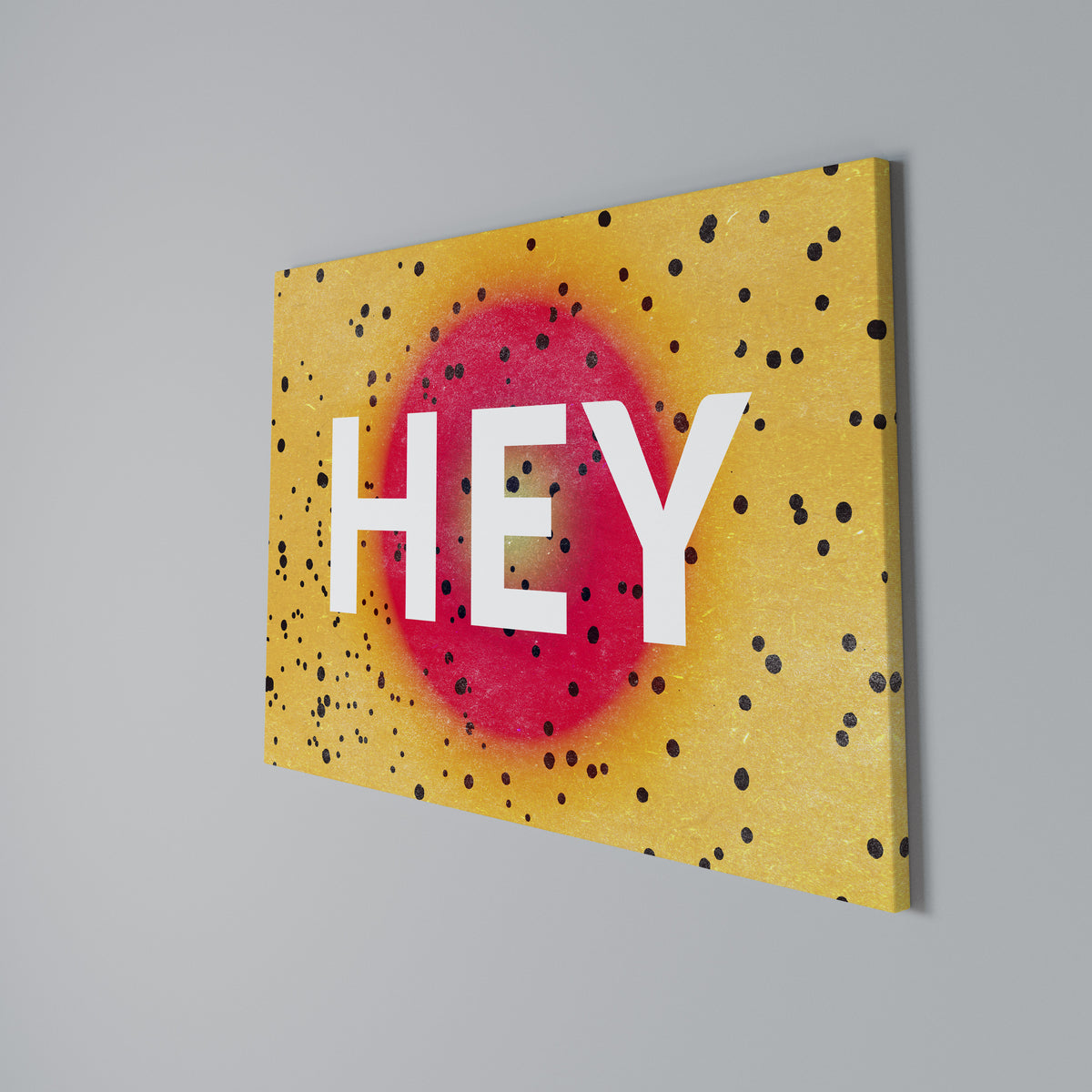 HEY THERE Horizontal Canvas Print