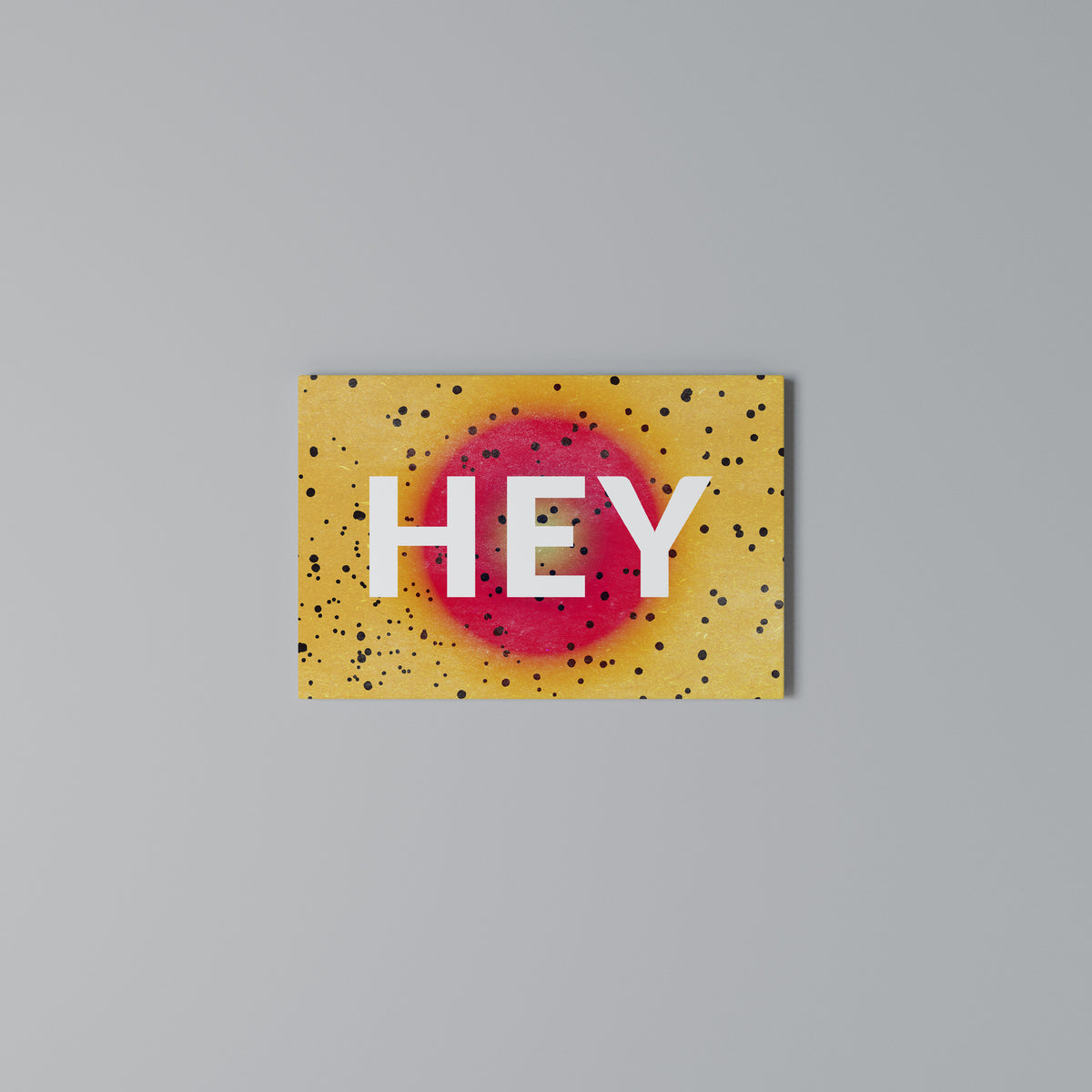 HEY THERE Horizontal Canvas Print