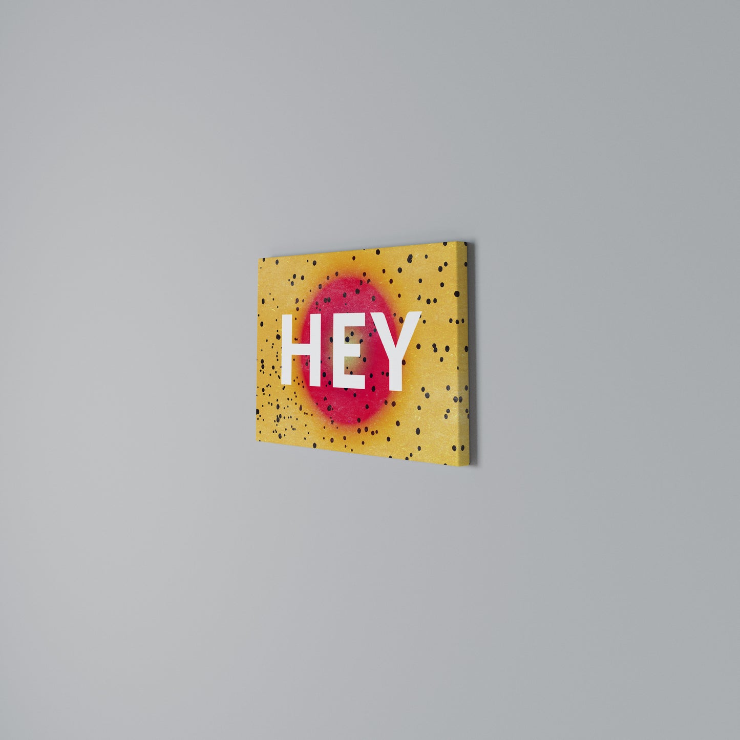 HEY THERE Horizontal Canvas Print