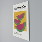WATERMELON WHIMSY Vertical Canvas Print