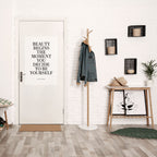 BEAUTY REDEFINED Peel and Stick Vertical Poster