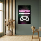 ÅTERUPPBYGGA DITT ÄVENTYR - Vertikal poster med självhäftande text