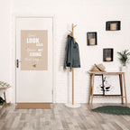 GÅ FRAMÅT MODIGT Vertikal affisch med skalbar klistra in