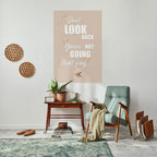 GÅ FRAMÅT MODIGT Vertikal affisch med skalbar klistra in