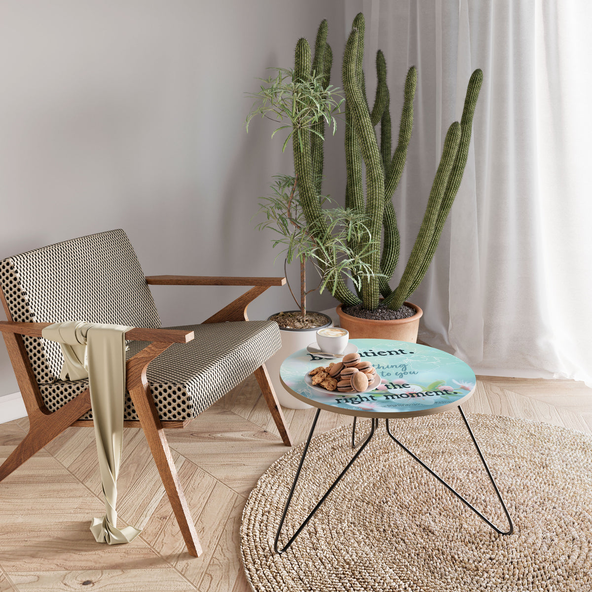 PATIENCE IN BLOOM Soffbord