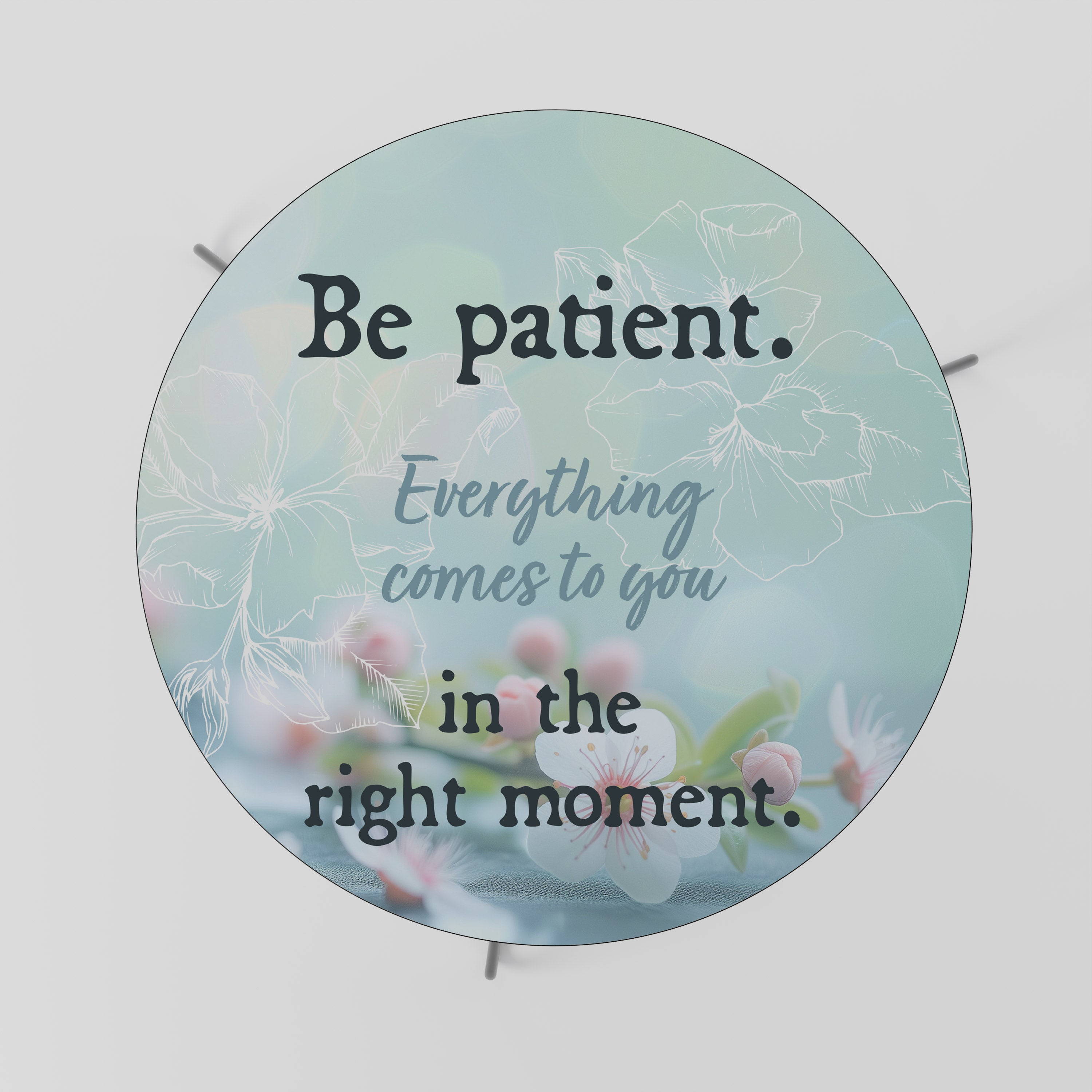 PATIENCE IN BLOOM Soffbord
