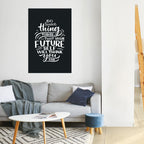 GÖR NÅGOT IDAG Vertikal affisch med självhäftande klistra inuti