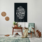 GÖR NÅGOT IDAG Vertikal affisch med självhäftande klistra inuti