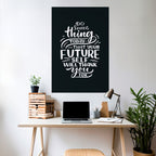 GÖR NÅGOT IDAG Vertikal affisch med självhäftande klistra inuti