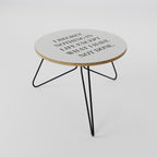 REGRET NOTHING Soffbord