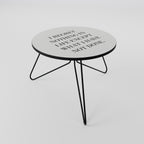 REGRET NOTHING Soffbord