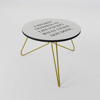 REGRET NOTHING Soffbord